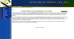 Desktop Screenshot of hsimoncpa.com